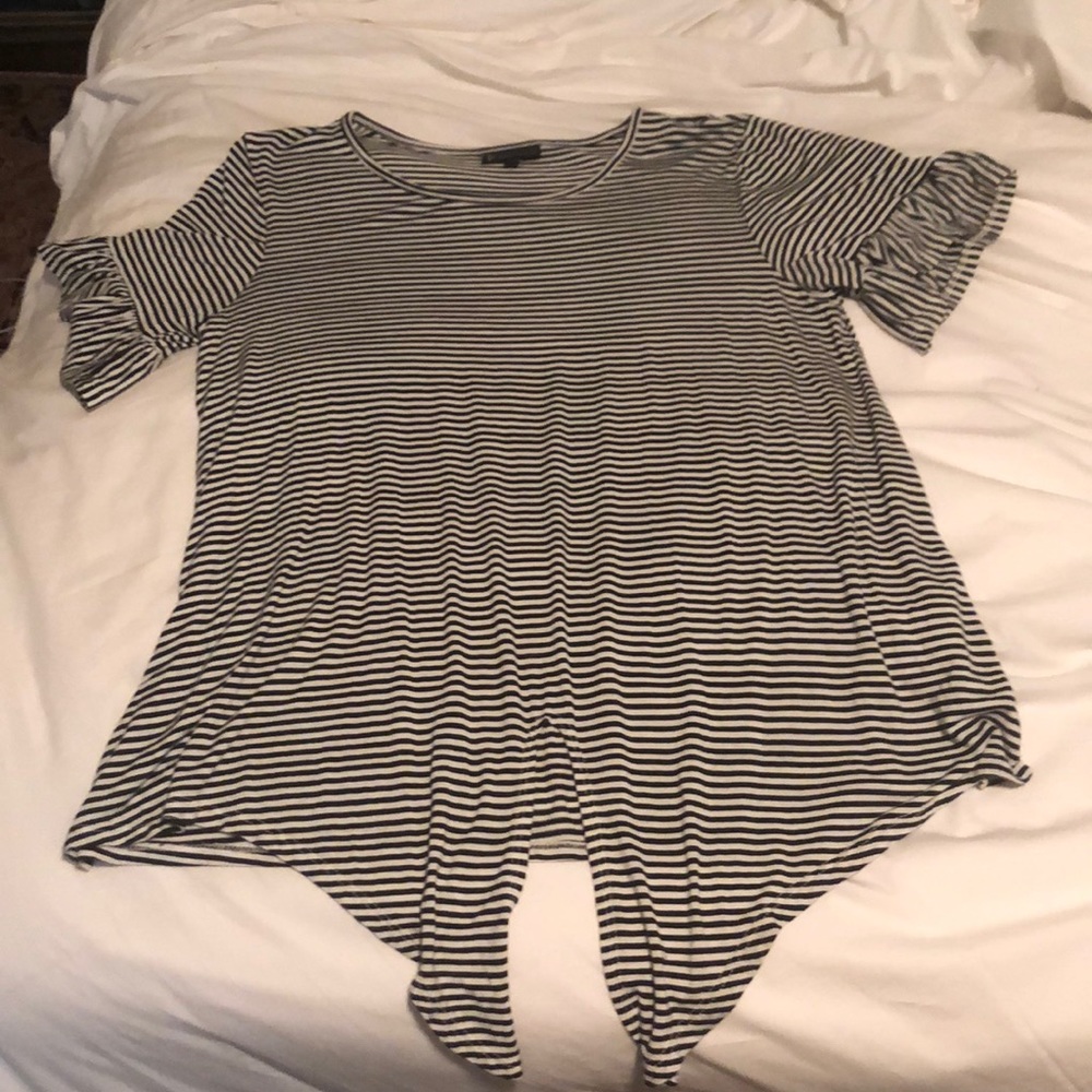 striped blouse